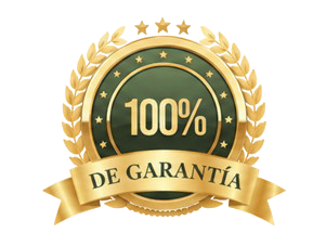 100% de garantía